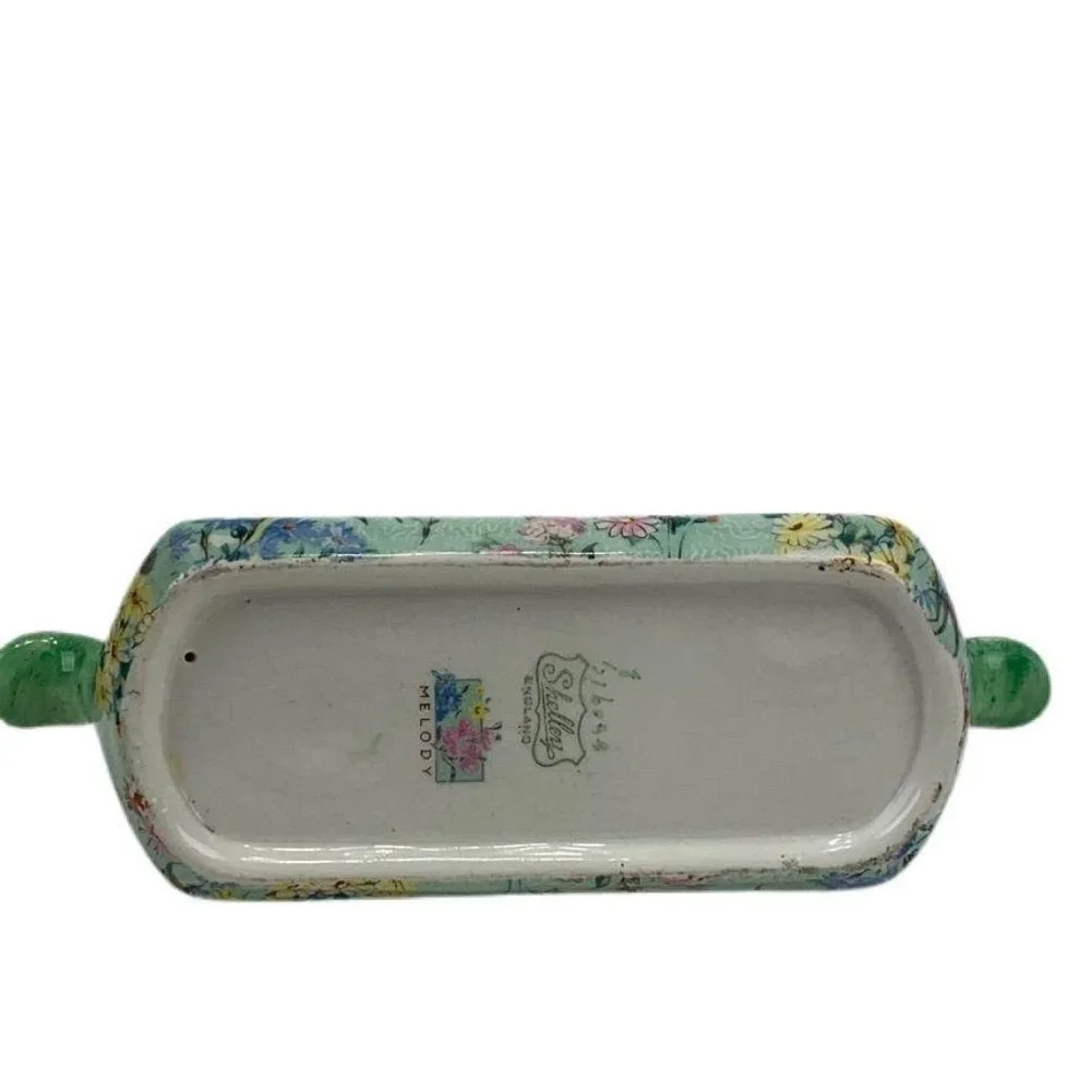 Vintage Shelley‎ England Melody Toast Rack Caddy